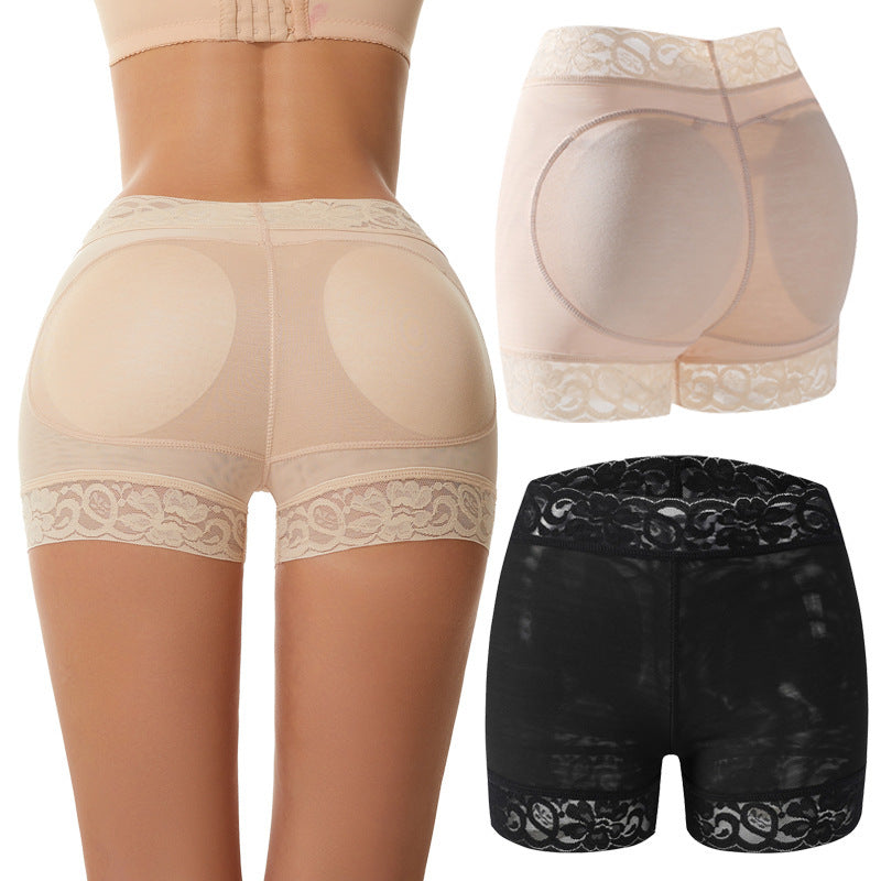 Body Shaping Boxer Belly Contracting Pant Belt Pad