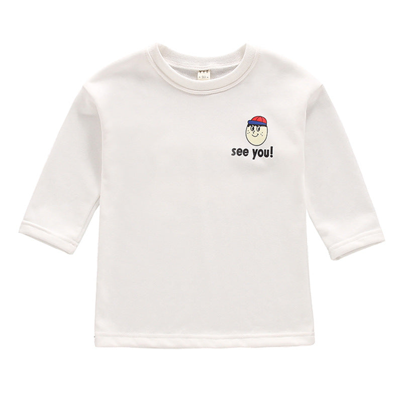 Children's clothing girls cotton  T-shirt
