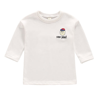 Children's clothing girls cotton  T-shirt