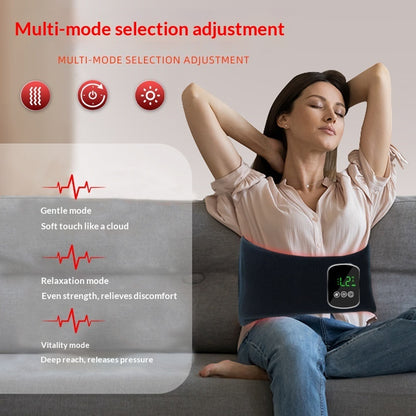 Infrared Physiotherapy Heat Pad For Warming And Massaging The Lower Back Uterine-warming Waist Belt