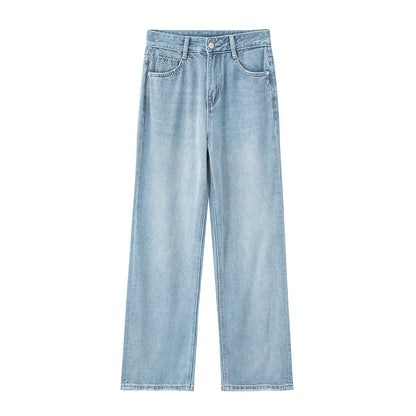 Tencel Lyocell Wide-leg Jeans