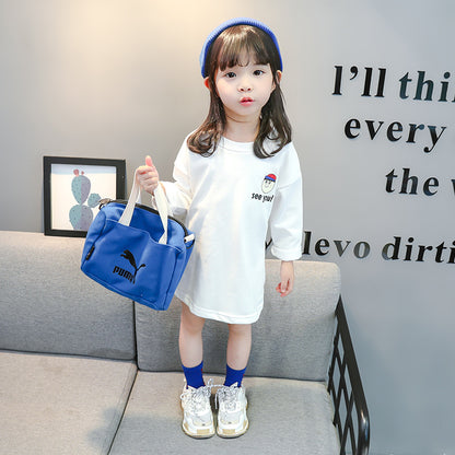 Children's clothing girls cotton  T-shirt