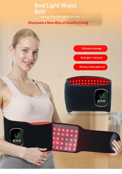 Infrared Physiotherapy Heat Pad For Warming And Massaging The Lower Back Uterine-warming Waist Belt